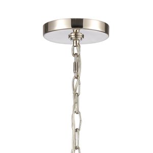 Mendoza 10.25'' Wide 3-Light Pendant - Polished Nickel 5