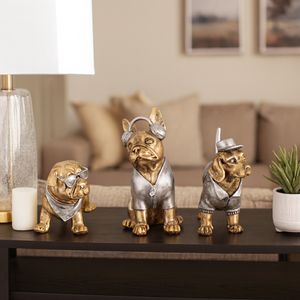 ZANEHOLM SET OF 3 GOLD DECOR 6 (IN) 2