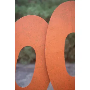 Painted Metal Halloween "Boo!" Yard Stakes 2