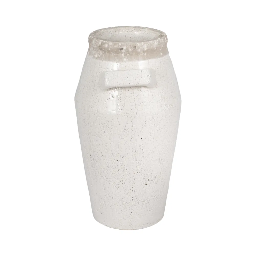 CLYDELAND GRAY VASE 14 (IN)