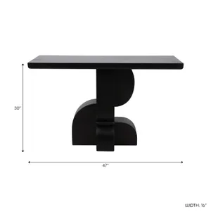 FALLONWICK BLACK CONSOLE 48 (IN) 10