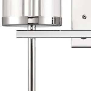 Oakland 13.5'' Wide 2-Light Vanity Light - Chrome 4