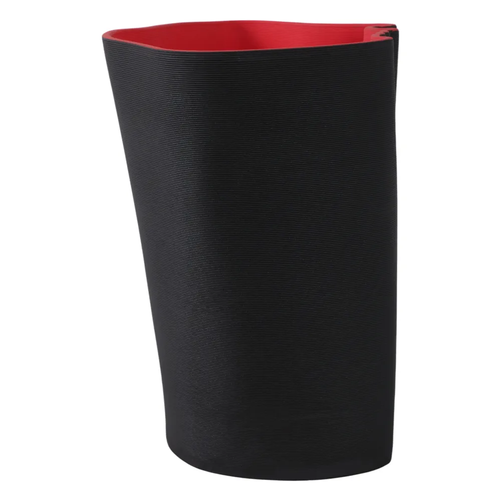 CLYDESIDE BLACK VASE 12 (IN)