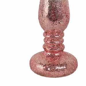 HILTONFIELD PINK CANDLE HOLDER 15 (IN) 6