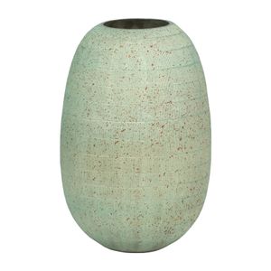 ZEBMORE BLUE GLASS VASE 12 (IN) 1