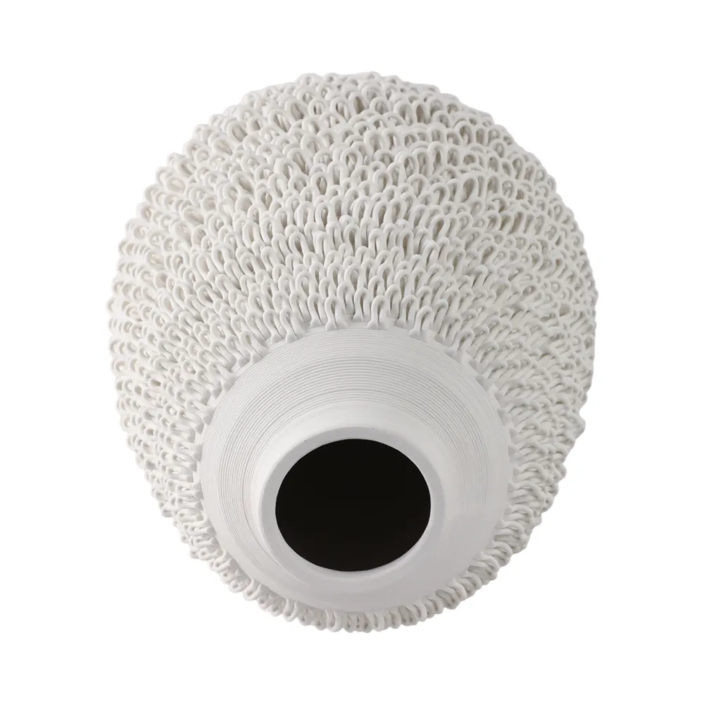GARTONWAY IVORY VASE 14 (IN)