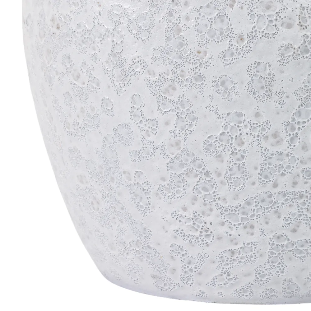 BYRONHAM SET OF 3 WHITE PLANTER 10 (IN)