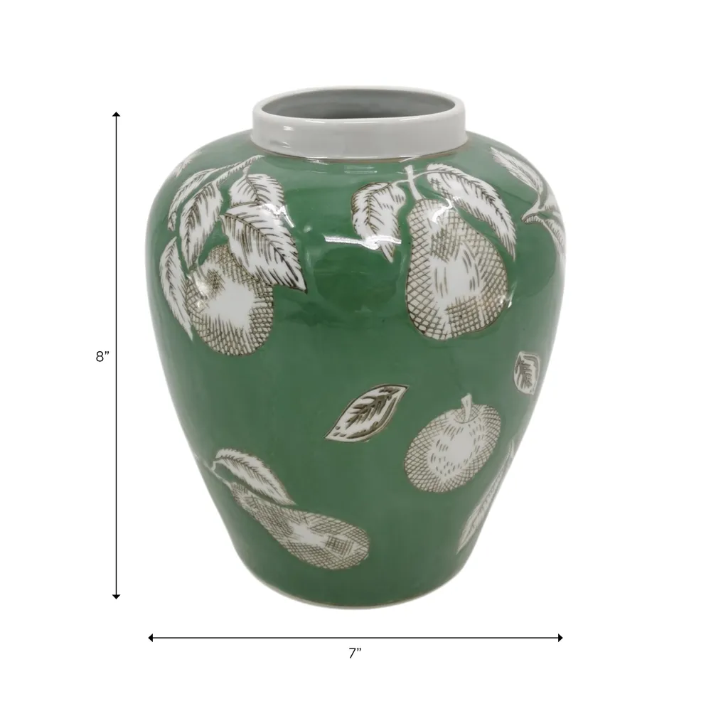 EDMONDLAND GREEN CHINOISERIE 8 (IN)
