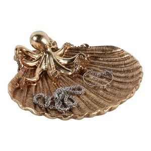 HANKWOOD GOLD TRINKET DISH 4 (IN) 3