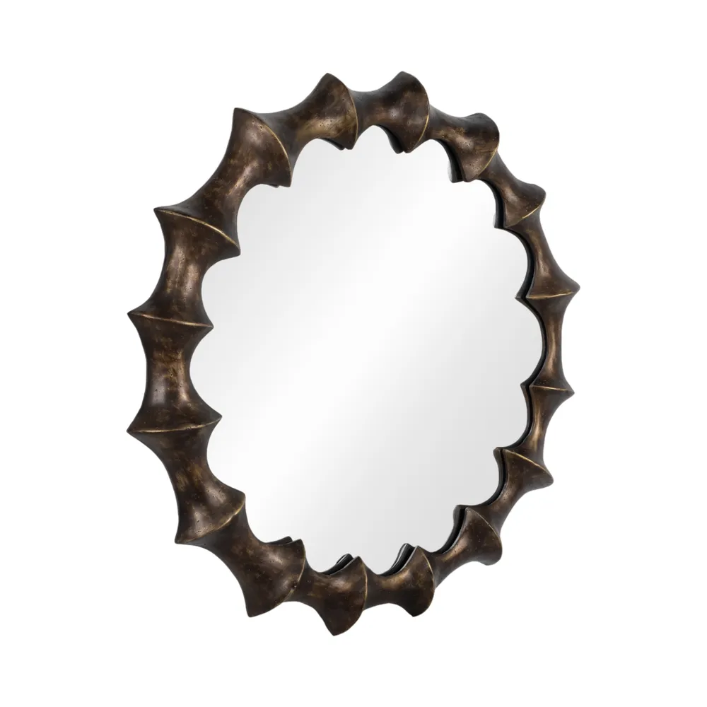 CROSBYWORTH BRONZE MIRROR 35 (IN)