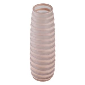 SAMSONWICK IVORY GLASS VASE 16 (IN) 1