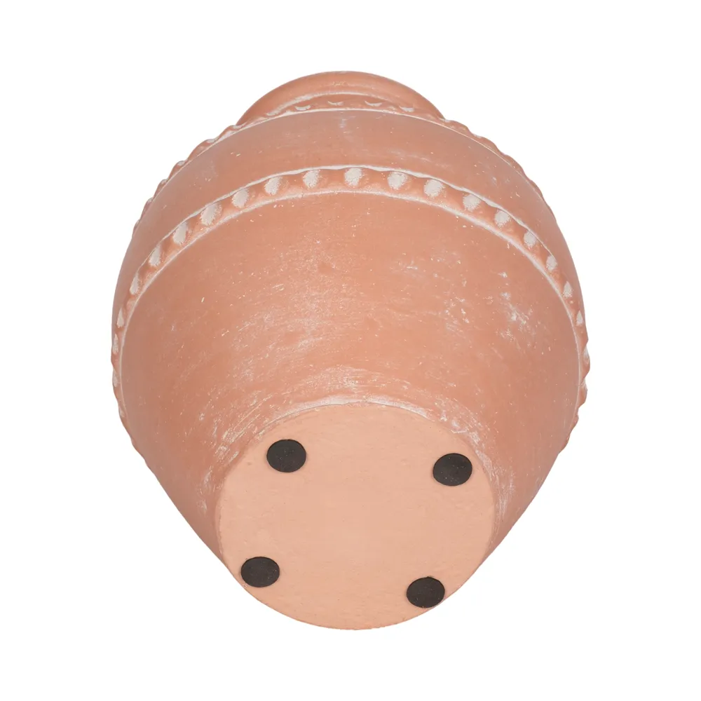 CLAYTONWORTH RED VASE 12 (IN)