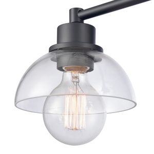 Julian 24'' Wide 3-Light Vanity Light - Matte Black 7