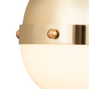 Harmelin 7'' Wide 1-Light Mini Pendant - Satin Brass 3