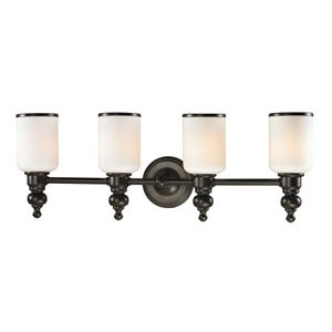 Bristol Way 29'' Wide 4-Light Vanity Light - Oil Rubbed Bronze 1