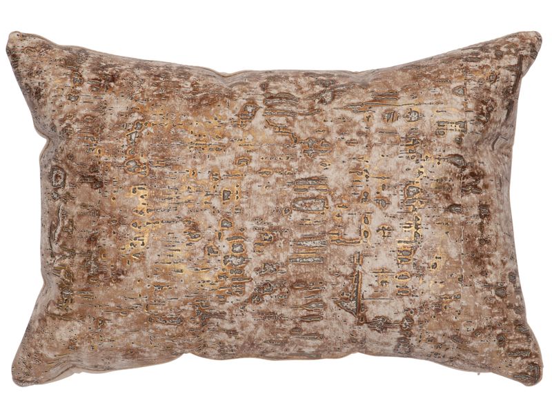 Allure Leather Pillow - Fabric Back thumbnail