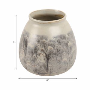 HAWLEYGROVE GRAY VASE 8 (IN) 9
