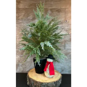 Large Sparkle Cedar Tree 20in 1