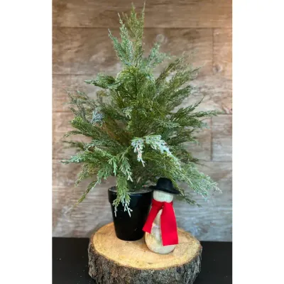 Large Sparkle Cedar Tree 20in