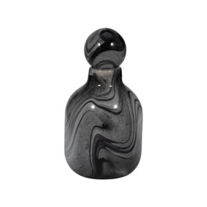 GRIFFINRIDGE GRAY GLASS VASE 13 (IN) 1