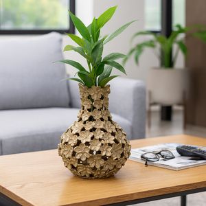 LYNNFORD GOLD VASE 15 (IN) 11