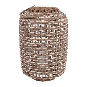 LARKSIDE BROWN LANTERN 17 (IN) 3