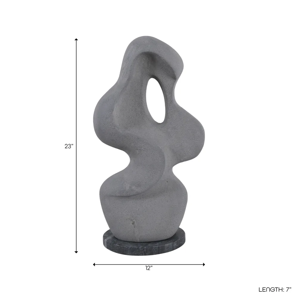 STONEBURN GRAY DECOR 23 (IN)