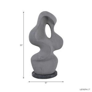 STONEBURN GRAY DECOR 23 (IN) 10