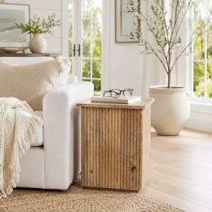 LOCHROSE BROWN TABLE 20 (IN) 11