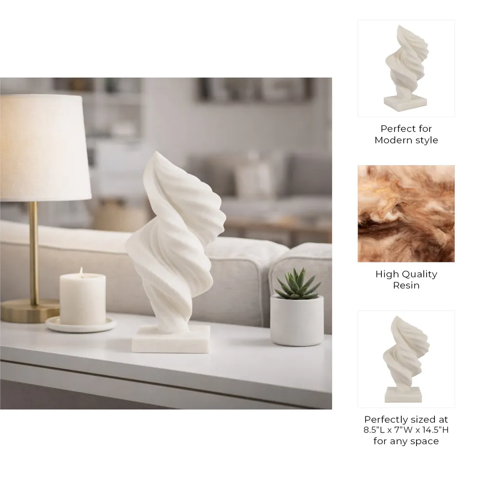 COREYBURN WHITE DECOR 15 (IN)