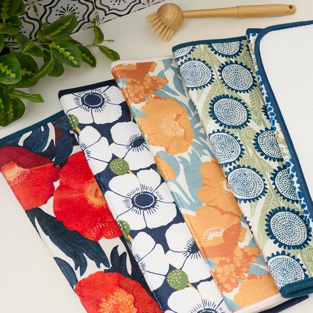 Windflower Quick Drying Mat