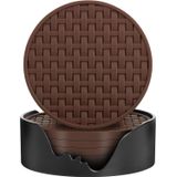 RUBBER BIG BITE COASTER - BEAR (4-PACK) 1