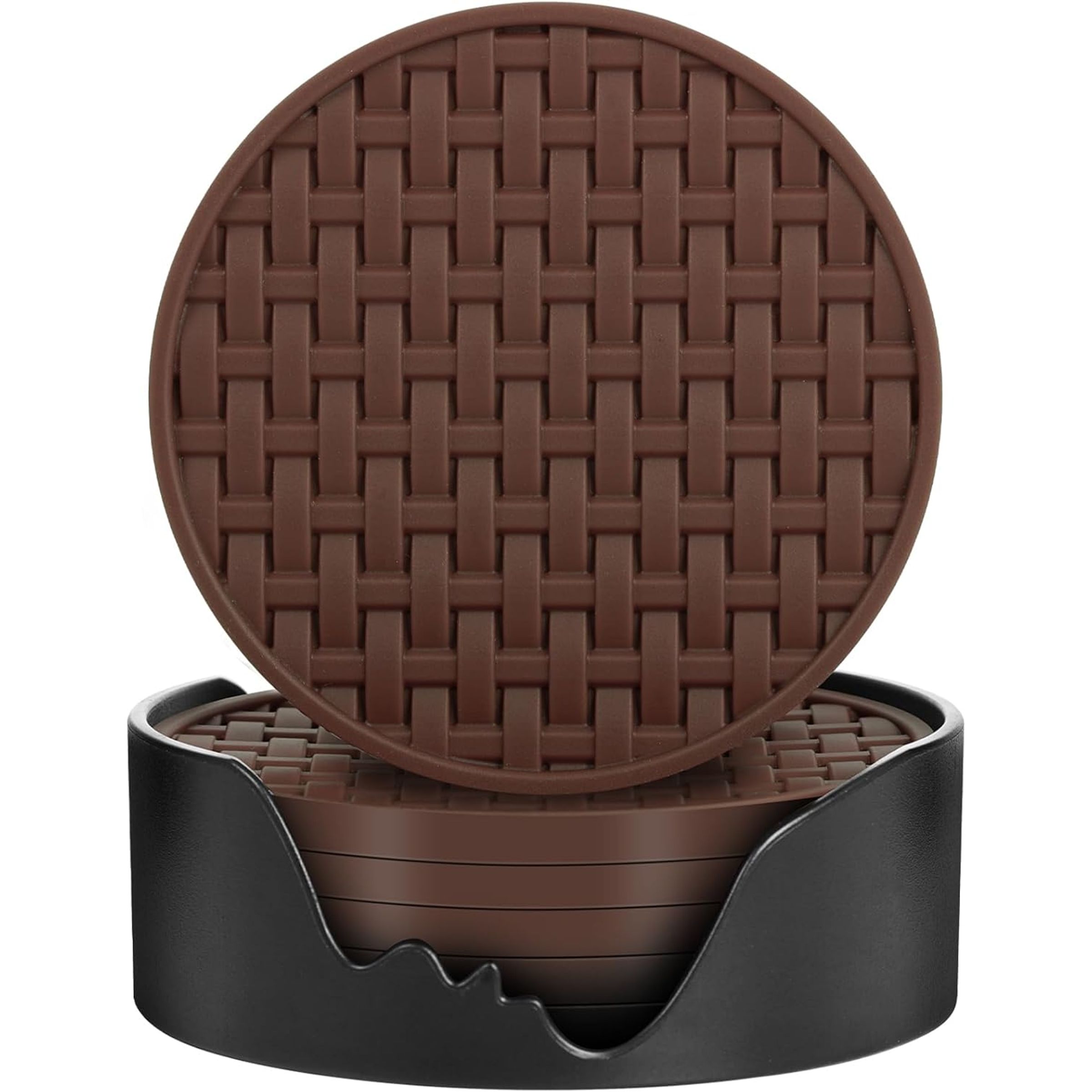 RUBBER BIG BITE COASTER - BEAR (4-PACK)