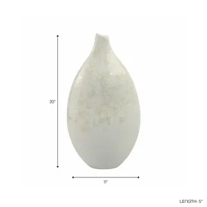 KEATONTON CREAM VASE 21 (IN) 10