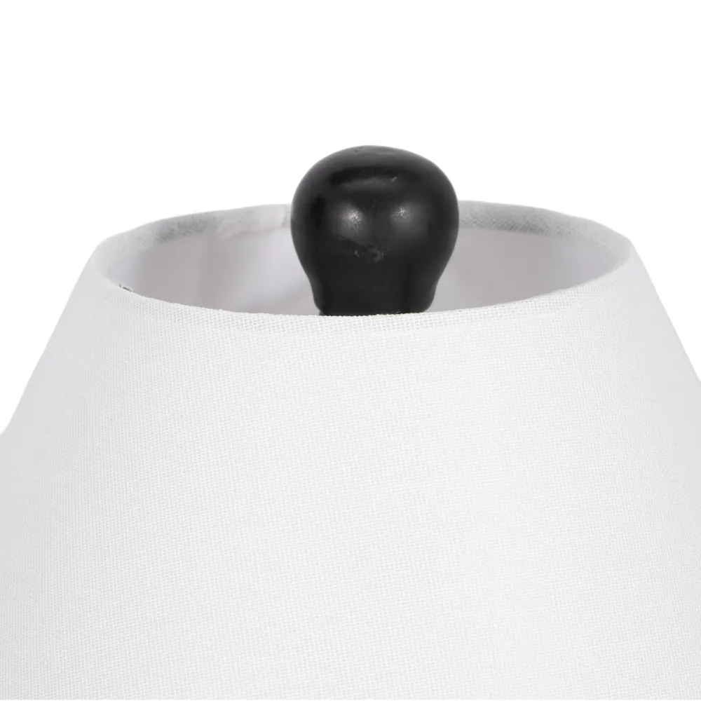 SHAYRUN BLACK LAMP 22 (IN)