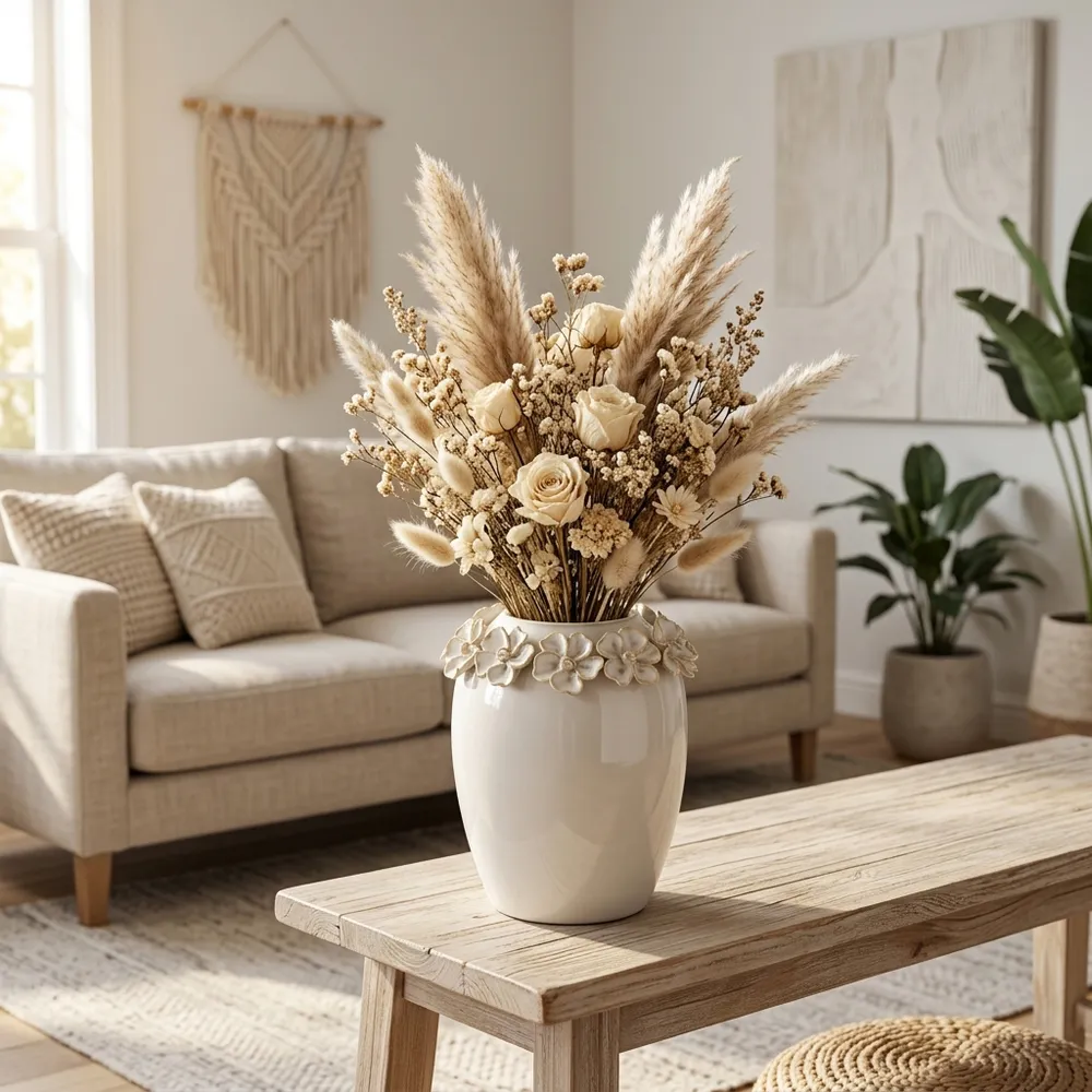 COREYWAY IVORY VASE 8 (IN)