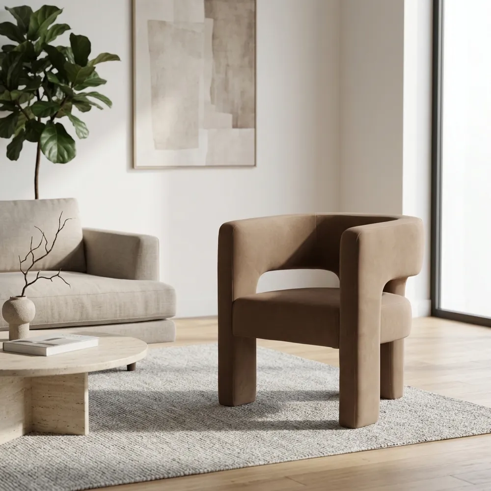 GLENNPARK BROWN CHAIR 29 (IN)