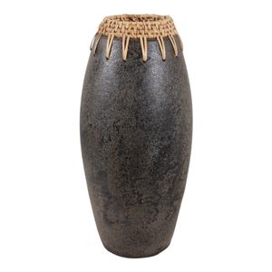 BYRONHOLM BLACK VASE 16 (IN) 5