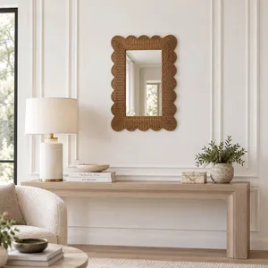 CABOTPORT TAN MIRROR 44 (IN) 10