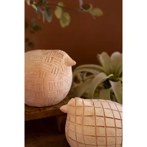 Set of 2 Terracotta Birds 4