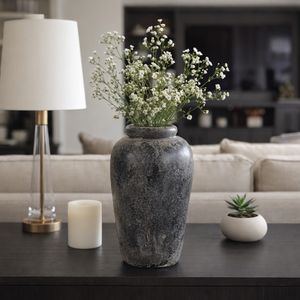 WILSONMOOR BLACK VASE 17 (IN) 2