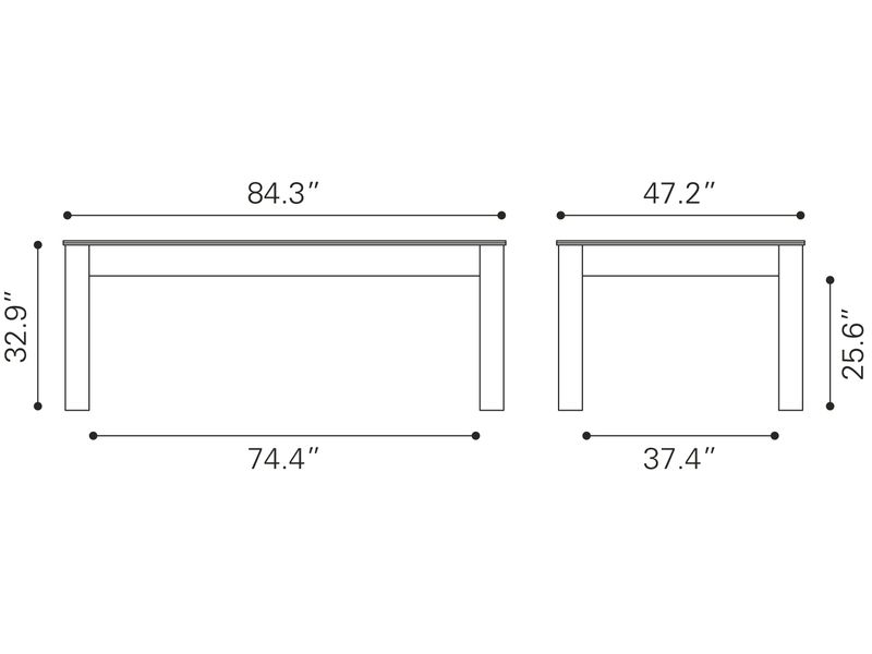 Bonker 3 in 1 Table Brown 21