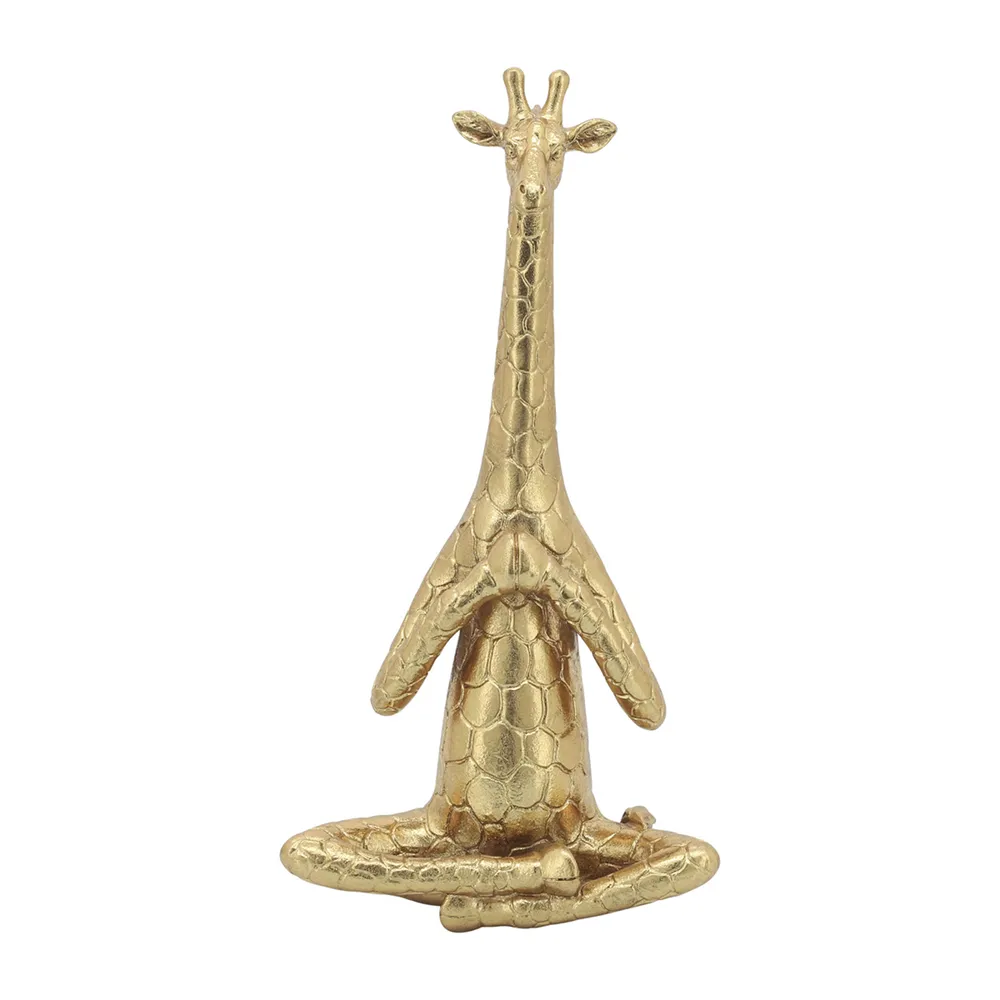 DRAPERWOOD SET OF 3 GOLD DECOR 12 (IN)