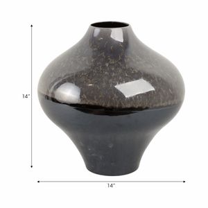 GARRETTSIDE BROWN VASE 14 (IN) 10