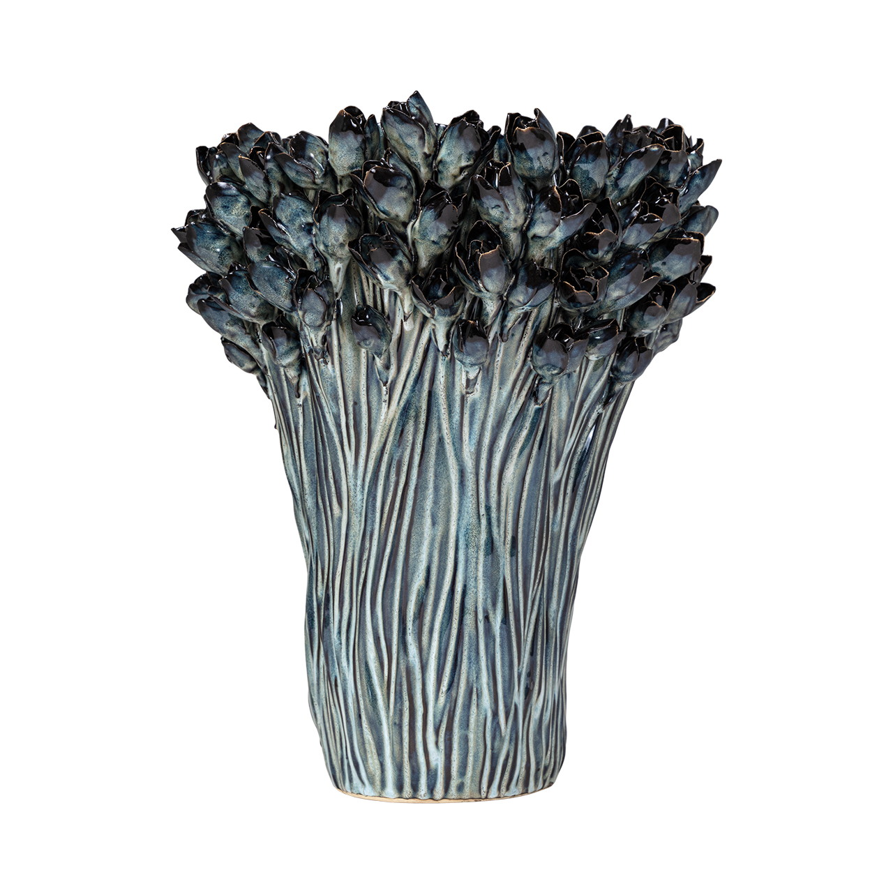 Arlen Azure Tall Vase 3