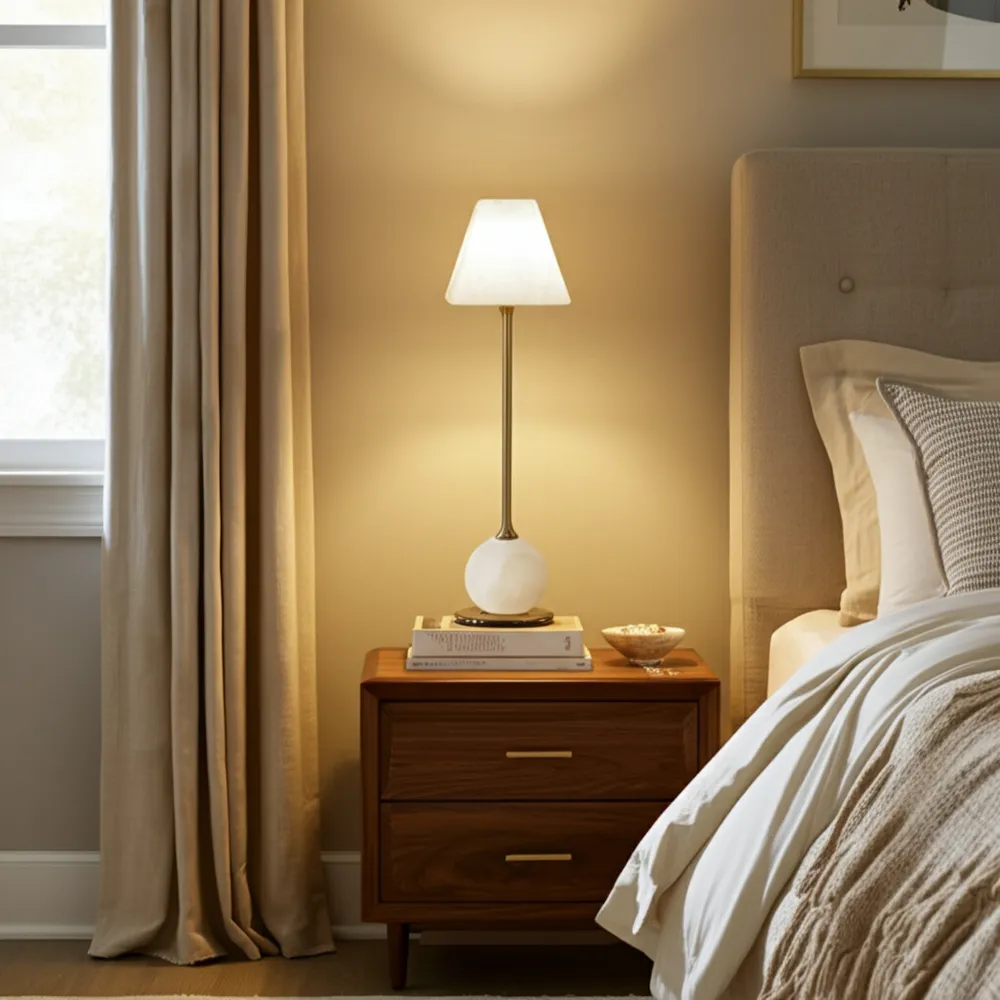 DEMPSEYWORTH IVORY LAMP 29 (IN)