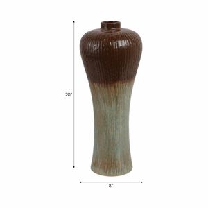 GAVINLAKE BROWN VASE 20 (IN) 9