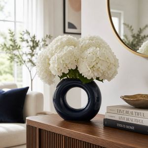 HANNAHLAND BLUE VASE 5 (IN) 12