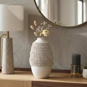 GARTONWAY IVORY VASE 14 (IN) 12