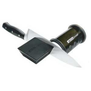 AccuSharp 2-Stone Rolling Knife Sharpener - Black 4